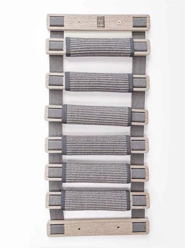 Katthylla stege Ladder Grey
