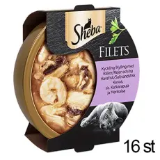 Sheba Filets Kyckling med Räkor & Havsfisk MSC 16-pack