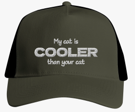 Supercat Truckerkeps Cooler oliv/svart