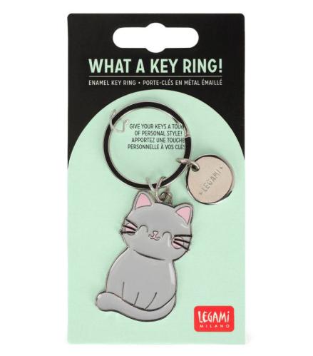 Nyckelring med katt - What a key ring!