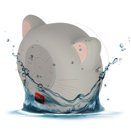Vattentålig högtalare med kattmotiv