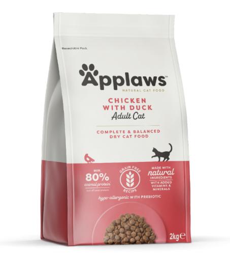 kattmat Applaws adult chicken and duck 2 kg
