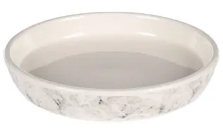 Keramikskål Marmi med låg kant 250 ml