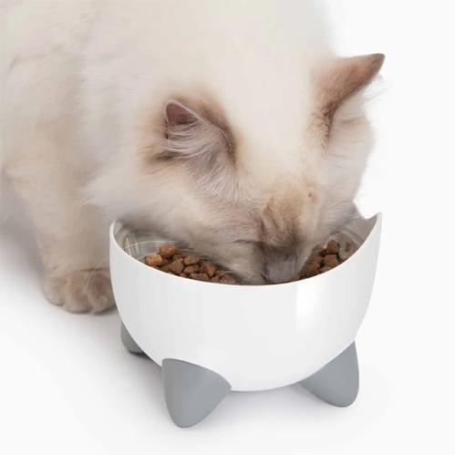 Catit Pixi Combo VIT - vattenfontän och matskål
