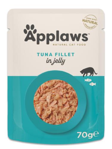 Kattmat Applaws Tuna Fillet in jelly 70 g