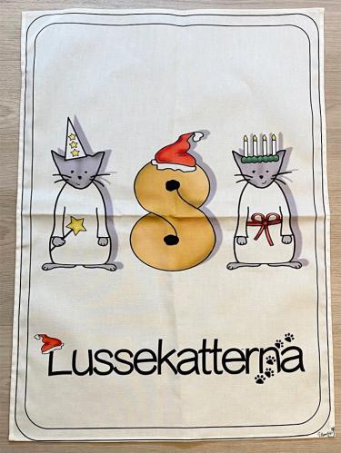 Kökshandduk Lussekatterna