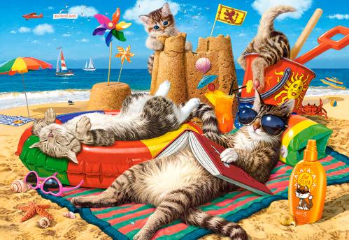 Summer Cats, Pussel 1000 bitar