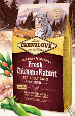 Carnilove Fresh Kyckling & Kanin 2 kg
